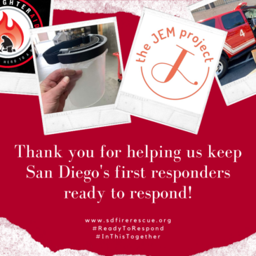 The JEM Project partners with San Diego Fire Rescue Foundation to support first responders