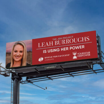 Executive Director Leah Burroughs & Dress For Success Charlotte Campaign