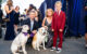 Ryan Rossiter, Jessica Manning, Jaxon Rossiter, and dogs Zoey and Shelby Manning at the 2023 Fur Ball event.